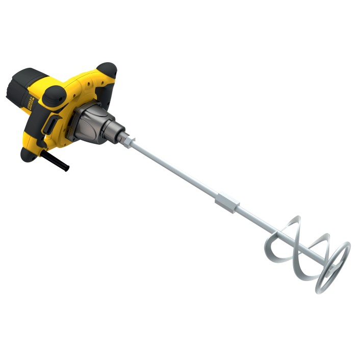 Miscelatore Stanley FatMax FME190 con agitatore per malta, giallo/nero, per vernici, malta e altro.