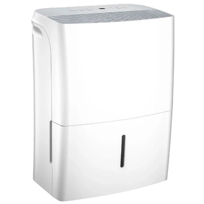 Deumidificatore bianco per un clima interno confortevole.