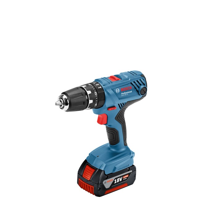 Avvitatore a batteria blu di Bosch Professional.