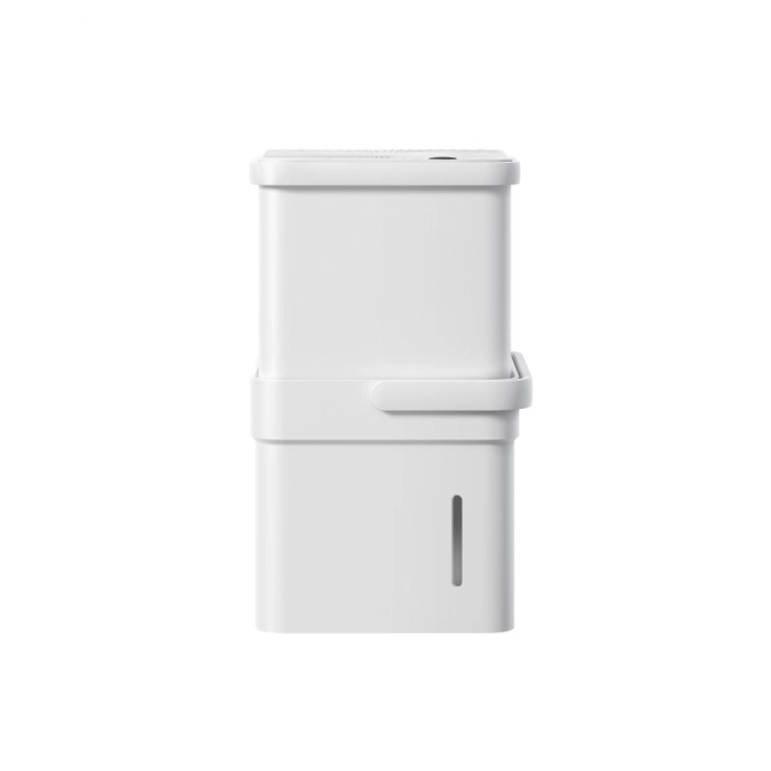 Deumidificatore t.b.t. bianco con indicatore del livello dell'acqua.