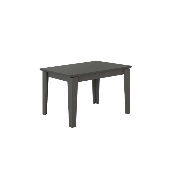 Tavolo allungabile da pranzo Megaron antracite 120x80 cm