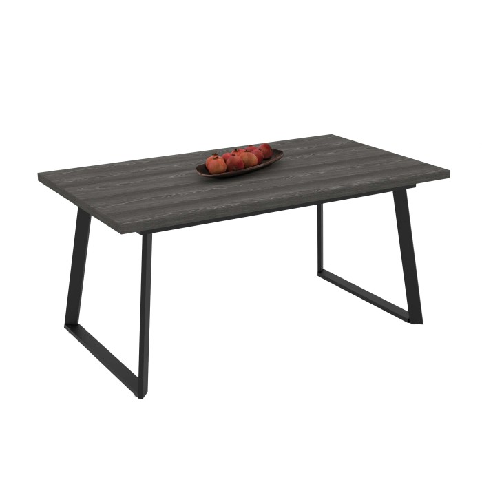 Tavolo allungabile da pranzo Lavinya grigio 170x90x75 cm
