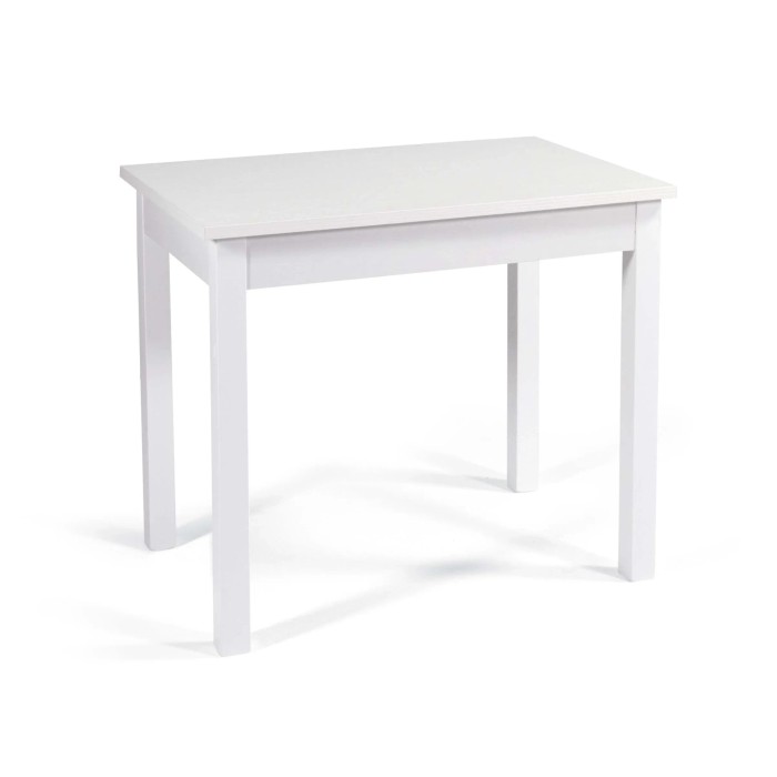 Tavolo allungabile da pranzo Firenze bianco 90x60x77 cm
