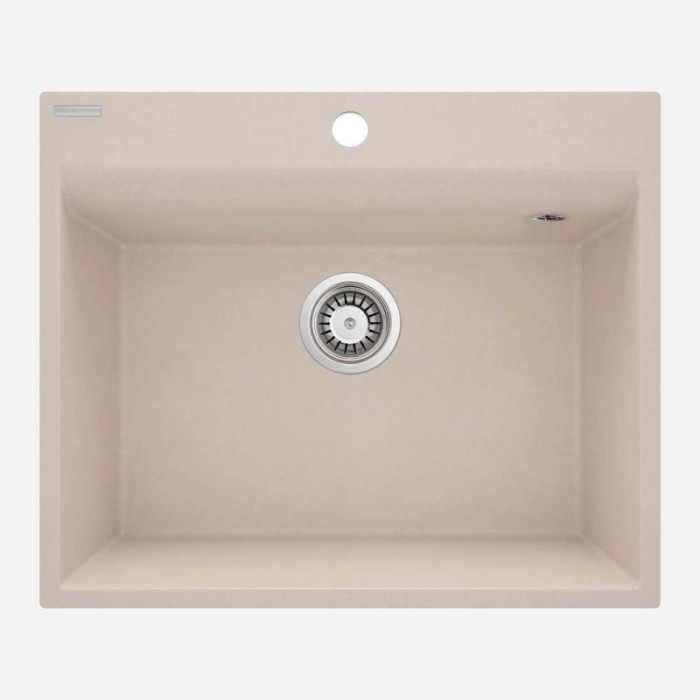 Lavello 1 vasca Idrostile Bayamo 500x216 mm beige