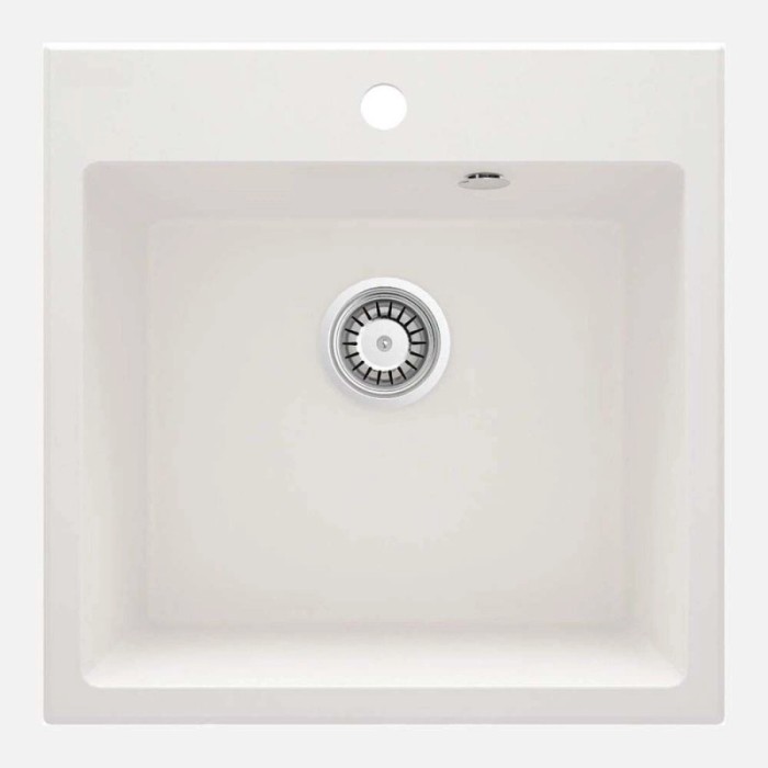 Lavello 1 vasca Idrostile Banes 500x216 mm alabastro