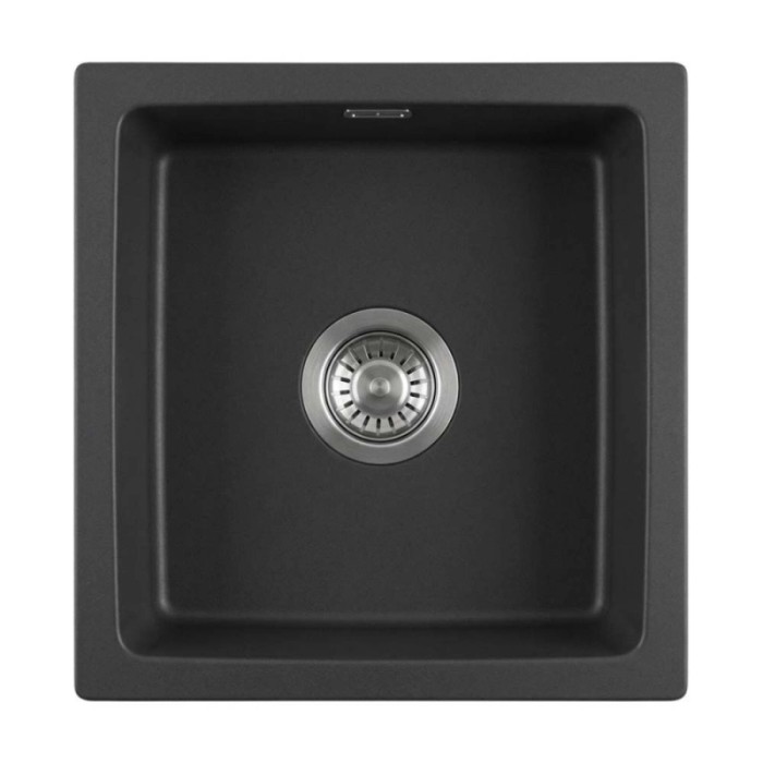 Lavello ceramica 1 vasca Pipián 475x215 mm nero