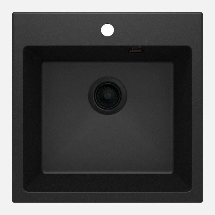 Lavello 1 vasca Idrostile Banes 500x216 mm grafite metallizzata