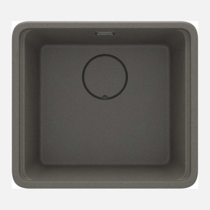 Lavello 1 vasca Idrostile Varadero 450x230 mm Antracite metallizzato
