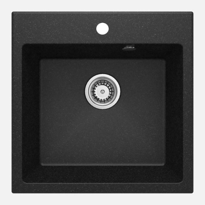 Lavello 1 vasca Idrostile Banes 500x216 mm grafite