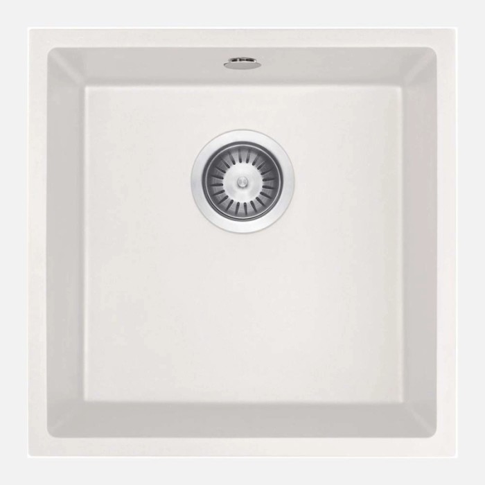 Lavello 1 vasca sottotop Idrostile Colón 440x200 mm alabastro