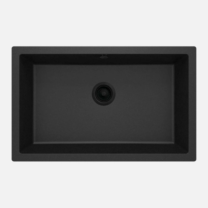 Lavello 1 vasca incasso Idrostile Colón 500x204 mm grafite metallizzata