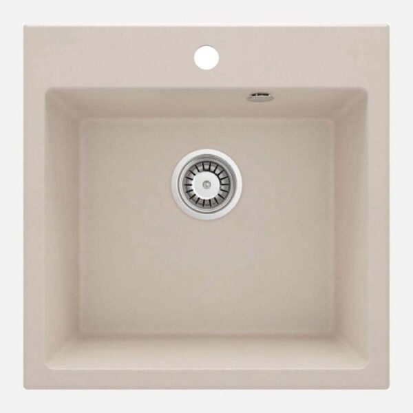 Lavello 1 vasca Idrostile Banes 500x216 mm beige
