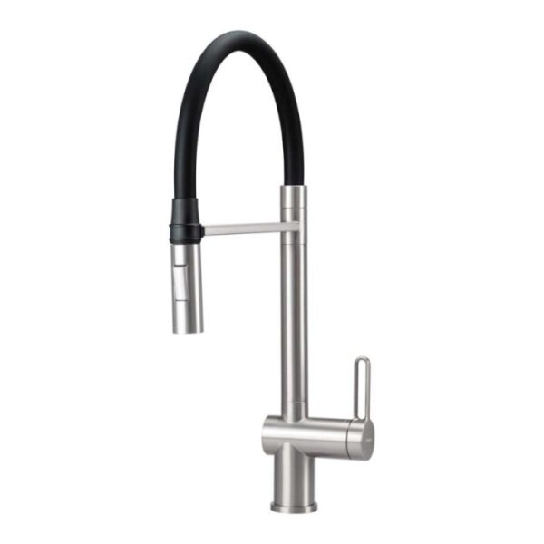 Rubinetto con bocca elastica 2 getti Idrostile magnetico acciaio