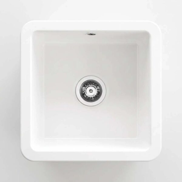 Lavello 1 vasca Idrostile Guanabacoa 457x228 mm bianco