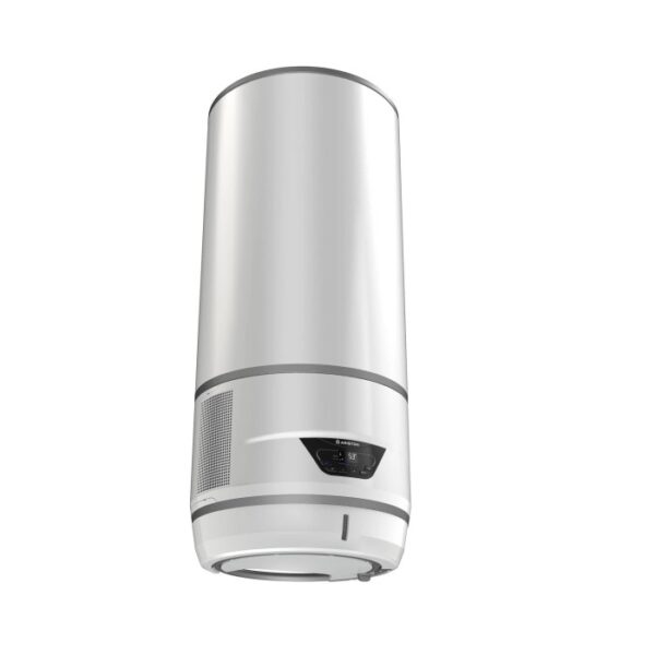 Scaldabagno t.b.t. bianco con display digitale.