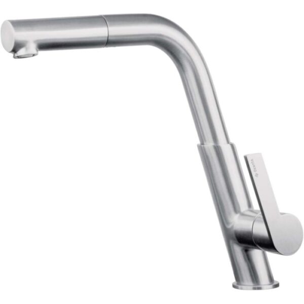 Rubinetto da cucina bocca estraibile Idrostile acciaio