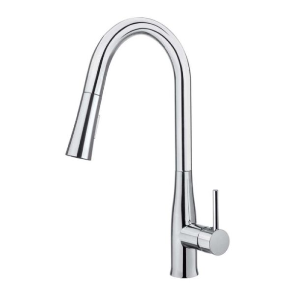 Rubinetto da cucina bocca estraibile 2 getti Idrostile cromo