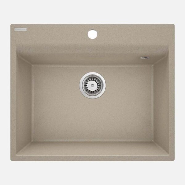 Lavello 1 vasca Idrostile Bayamo 500x216 mm sabbia