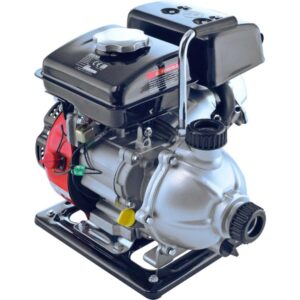 Motopompa t.b.t. a benzina, ideale per giardino e agricoltura.