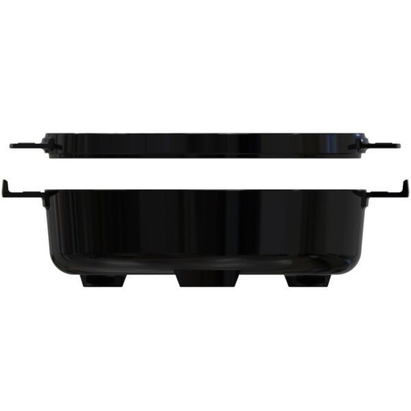 Weber 2in1 Dutch Oven & Padella, utensile per grill BBQ in ghisa per Gourmet BBQ System.