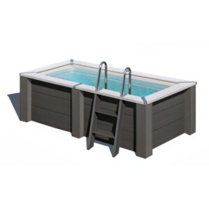 Piscina fuori terra in composite rettangolare Gre Avantgarde Nova 315x175 H96 cm