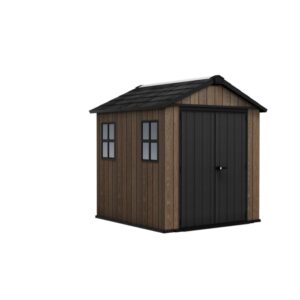 Casetta da giardino Keter in plastica Apex sp 20 mm marr.scuro 7,4 m²