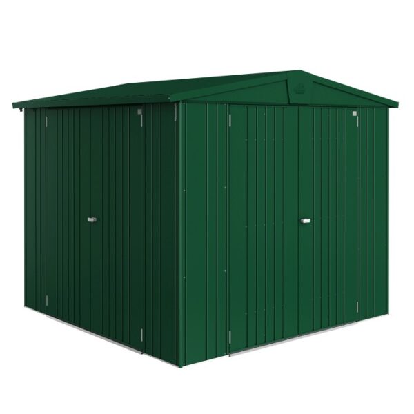 Porta aggiuntiva Biohort per casetta da giardino Europa, verde scuro, per ampliare la casetta.