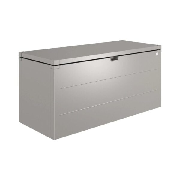 Biohort Stylebox 170 in grigio quarzo metallizzato: Box universale per giardino, terrazza e balcone.