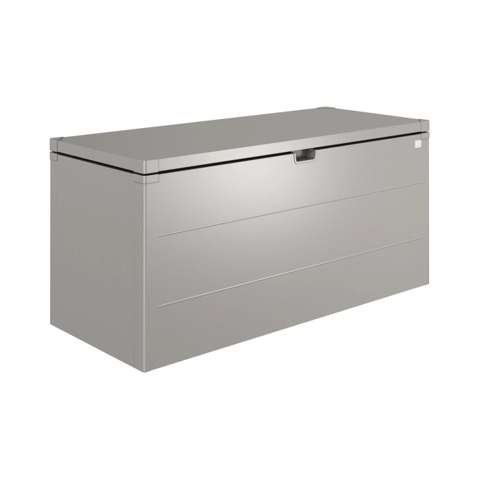 Biohort Stylebox 170 in grigio quarzo metallizzato: Box universale per giardino, terrazza e balcone.