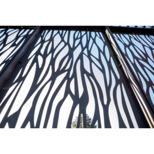 Pannelli Moucharabieh per pergola 3630 in acciaio 4 pz. 360 cm