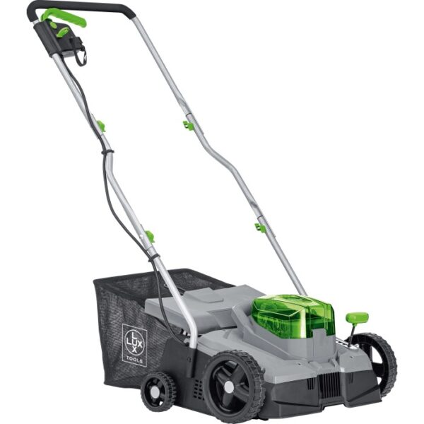 Scarificatore elettrico Lux A-VL-2x20/36, 480 W, con cesto di raccolta. Per la cura del prato.