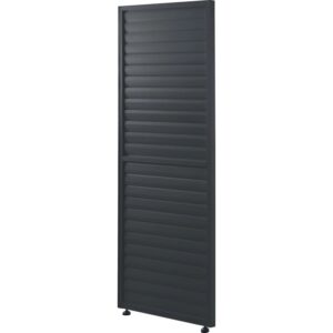 Pannello orientabile lamelle a persiana pergola Myara L90xH236,5 cm antracite