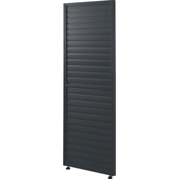 Pannello orientabile lamelle a persiana pergola Myara L90xH236,5 cm antracite