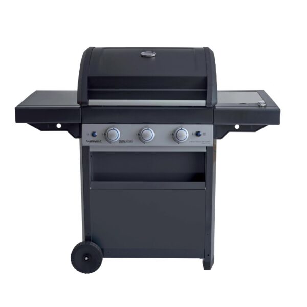 Barbecue a gas Campingaz Dualgas 3 bruciatori con fornello laterale grigio