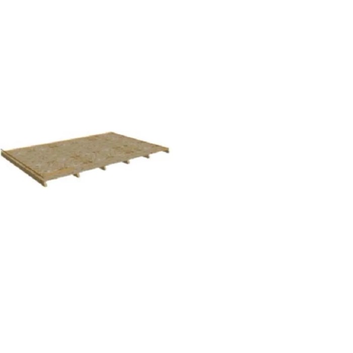 Pavimento in legno H400xL400xP5 cm 16 m²