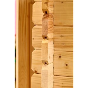 Casetta da giardino in legno sp 28 mm H207xL416xP504 cm