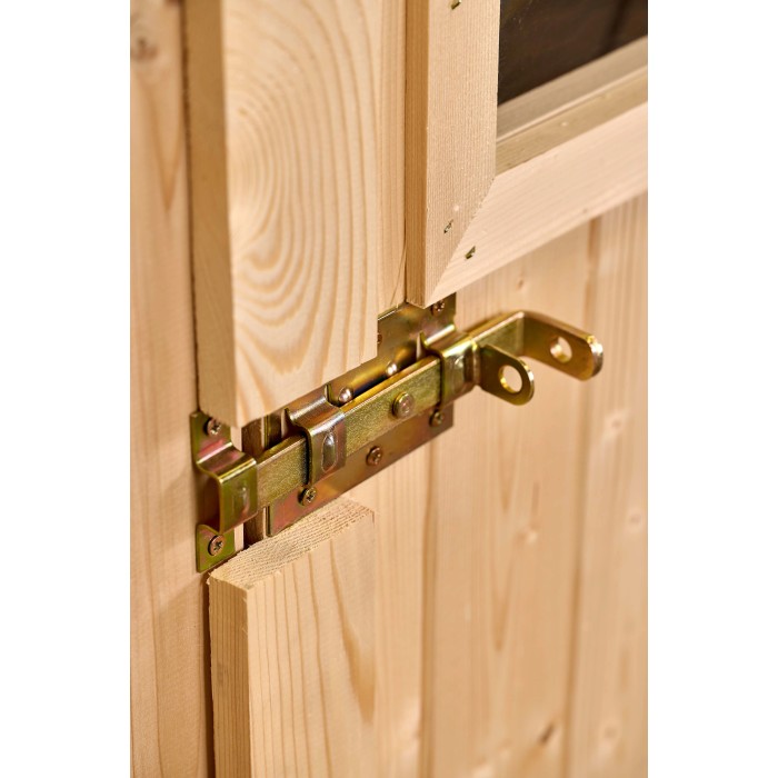 Casetta da giardino in legno sp 28 mm H207xL416xP304 cm