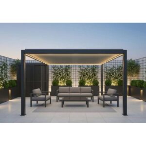 Pergola bioclimatica Quadrifoglio 400x300x254 cm