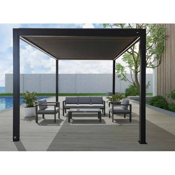 Pergola bioclimatica Quadrifoglio 400x300x254 cm