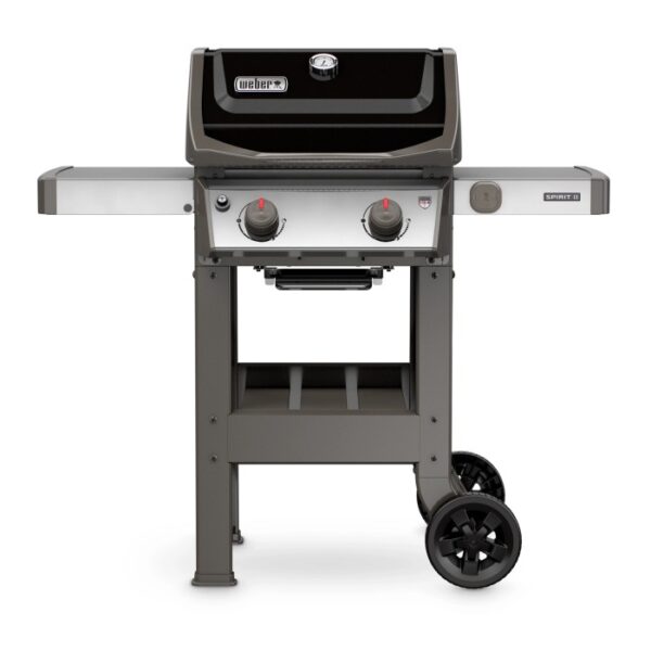 Barbecue a gas Weber Spirit II E-210 GBS, nero, con 2 bruciatori e griglia GBS.