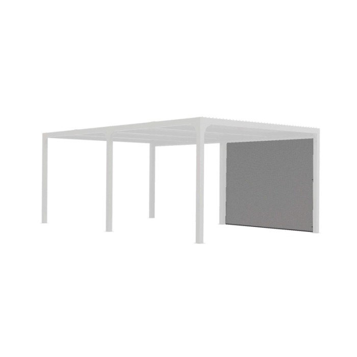 Tenda accessoria per pergola bioclimatica 3660 antracite