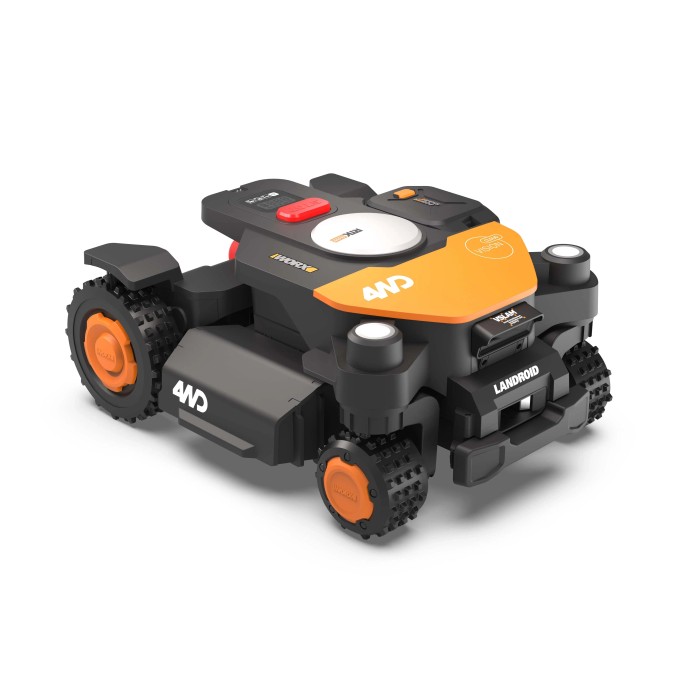 Robot tagliaerba Worx Landroid Vision Cloud 4WD 600 mq