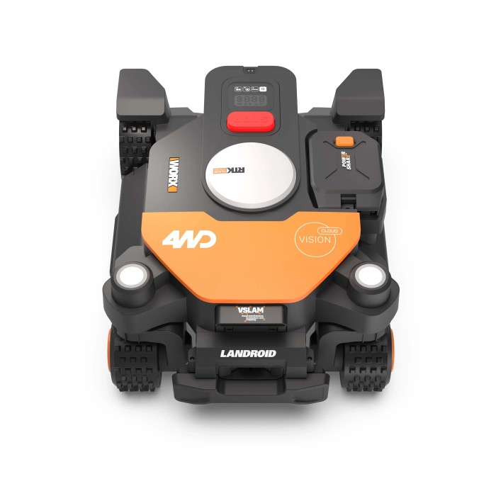 Robot tagliaerba Worx Landroid Vision Cloud 4WD 600 mq