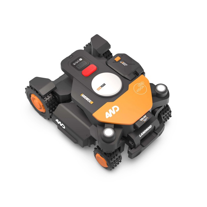 Robot tagliaerba Worx Landroid Vision Cloud 4WD 600 mq