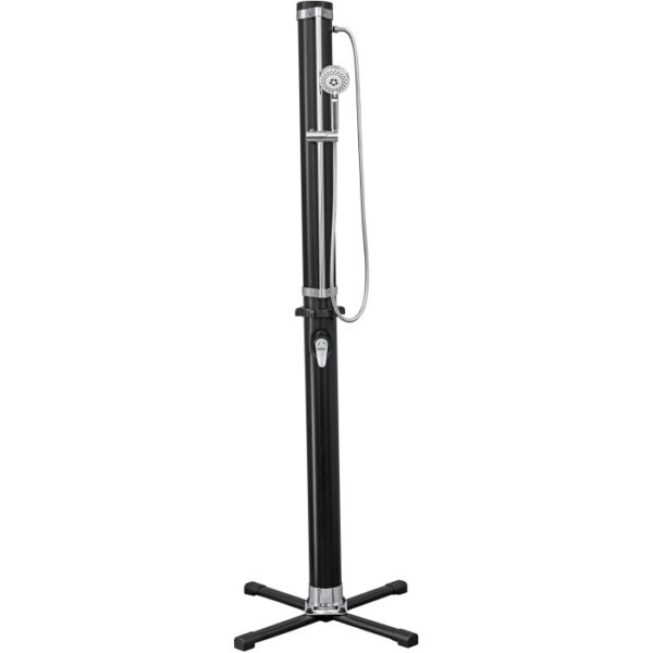Doccia da giardino Bestway Solarflow, 20 l, con soffione regolabile e controllo della temperatura.
