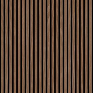 Pannello fonoassorbente decorativo PVC rovere 240x57,25x1,9 cm