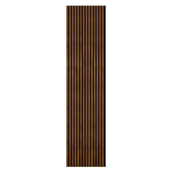 Pannello fonoassorbente decorativo pino 240x57,2 cm Sp. 18 mm