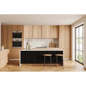 Pannello fonoassorbente decorativo PVC rovere grigio 240x57,25x1,9 cm