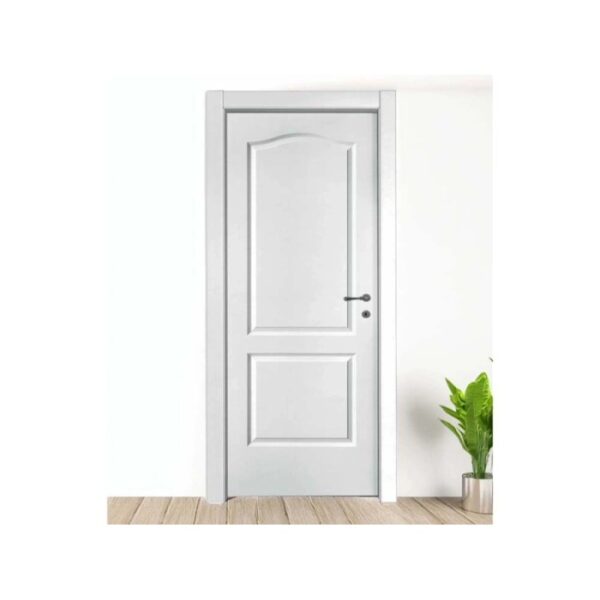 Porta a battente sinistra Giulia bianco laccato 90x210 cm