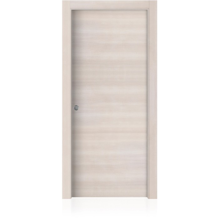 Porta interna chiara t.b.t. con design semplice per interni.